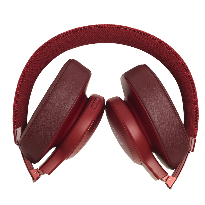 JBL LIVE 500BT - Red - Your Sound, Unplugged - Detailshot 2 image number null